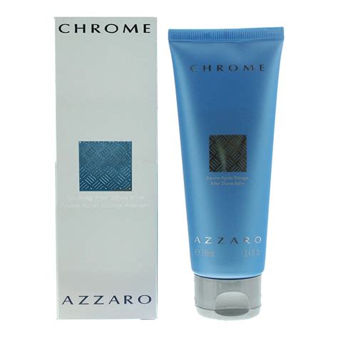 azzaro chrome after shave balm.